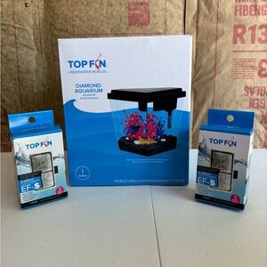 Gallon Fish Tank w/Extra Filters